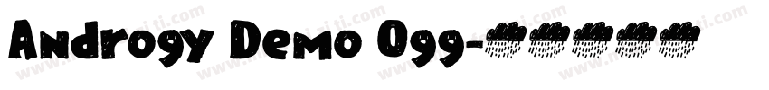 Androgy Demo Ogg字体转换